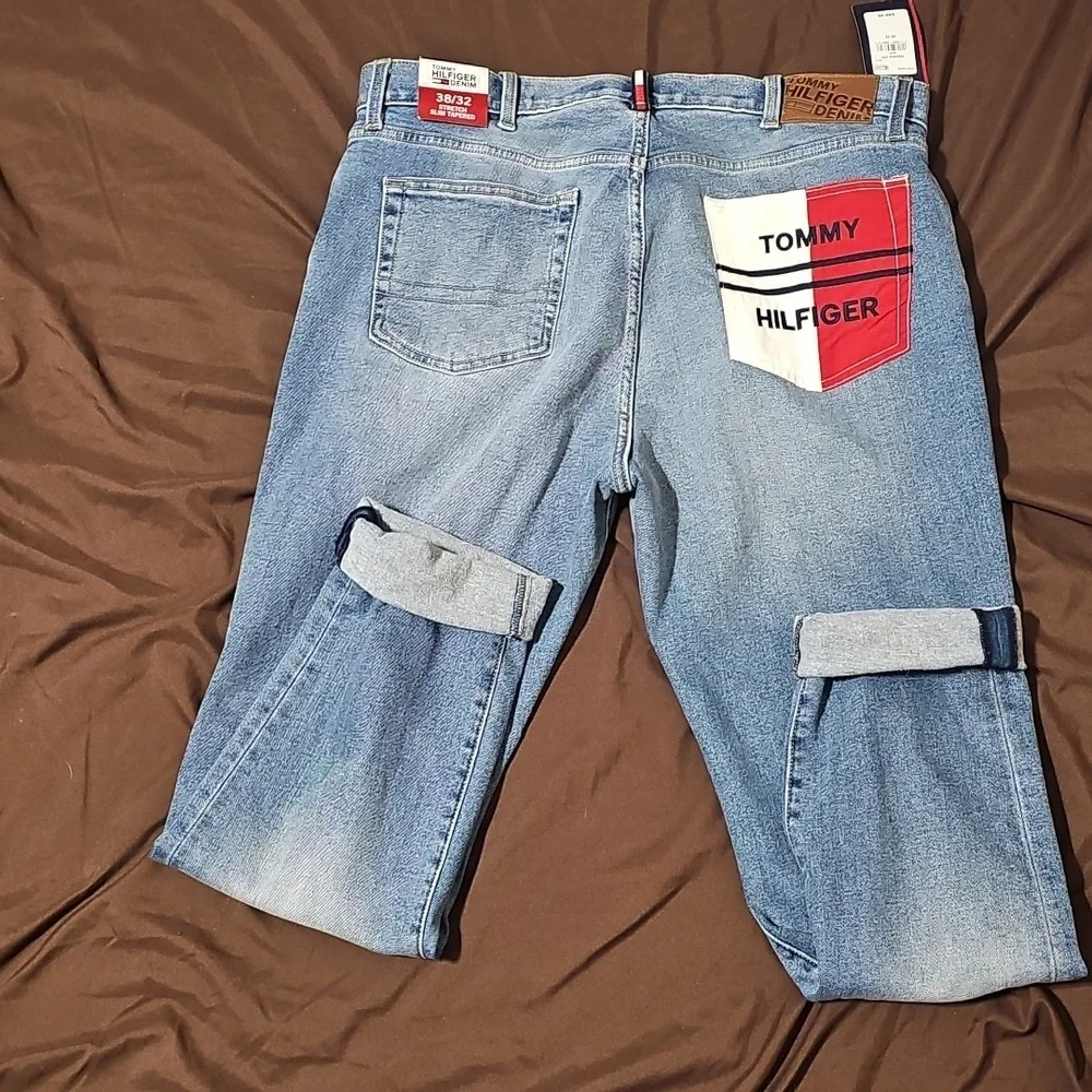 Tommy Hilfiger Blue Denim Jeans - Picture 3 of 6